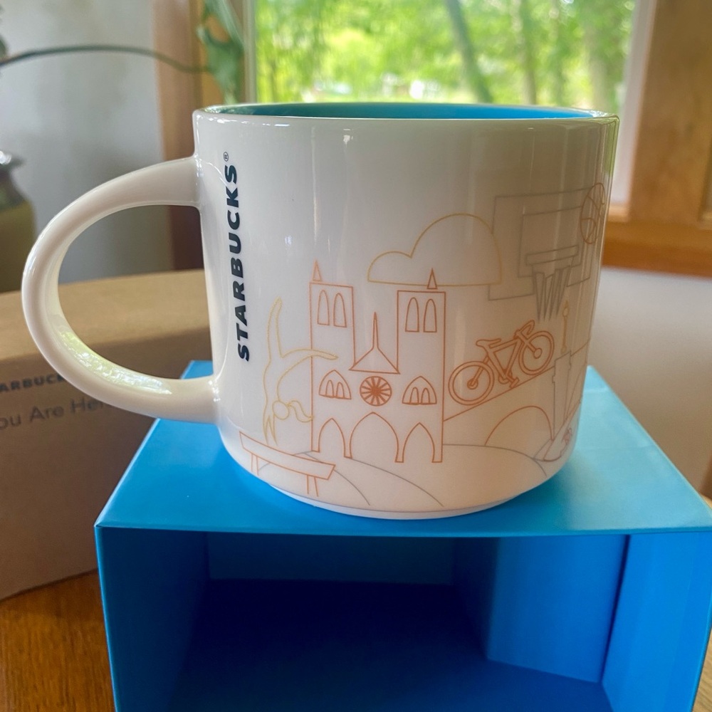 Starbucks PARIS OLYMPICS 2024 You Are Here YAH Mug, Limited Edition, New In Box